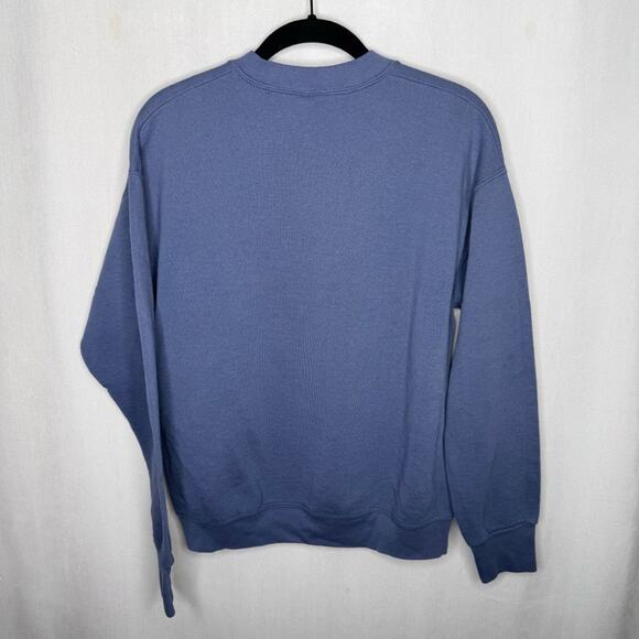 FRUIT OF THE LOOM / vintage blue yellow Death Valley NP crewneck sweatshirt / M - Picture 2 of 7